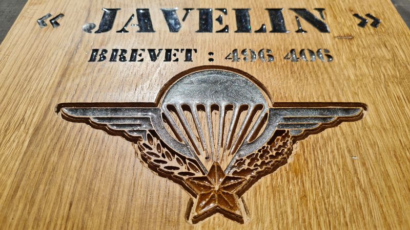 Plaques gravées